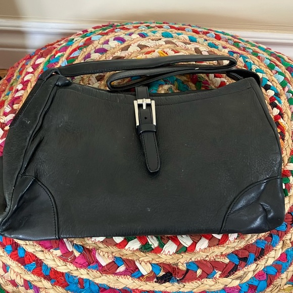 Fossil Vintage Black Leather Bag - Picture 1 of 7